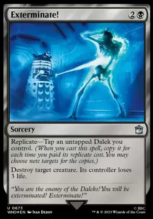 Doctor Who - Exterminer !