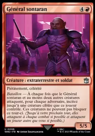 Doctor Who - Général sontaran