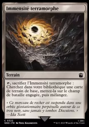 Doctor Who - Immensité terramorphe