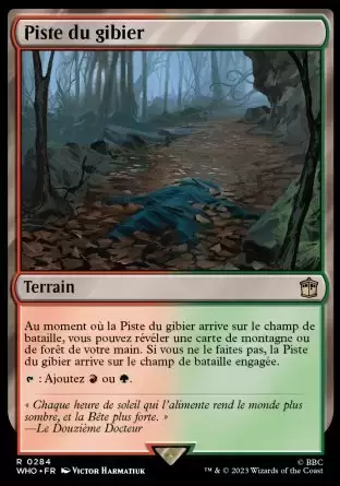 Doctor Who - Piste du gibier