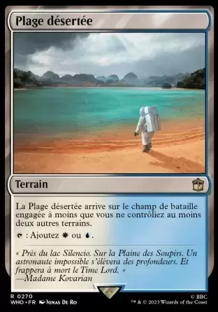 Doctor Who - Plage désertée