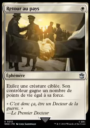 Doctor Who - Retour au pays