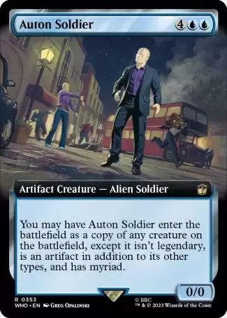 Doctor Who - Soldat auton