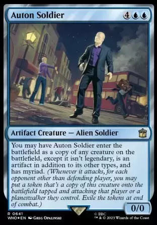 Doctor Who - Soldat auton