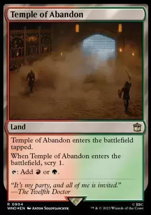 Doctor Who - Temple de l\'abandon
