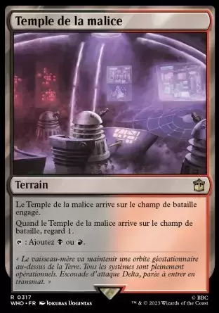 Doctor Who - Temple de la malice