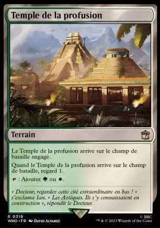 Doctor Who - Temple de la profusion