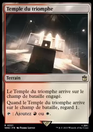 Doctor Who - Temple du triomphe