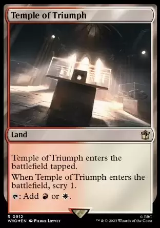 Doctor Who - Temple du triomphe