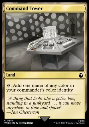 Doctor Who - Tour de commandement