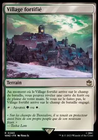Doctor Who - Village fortifié
