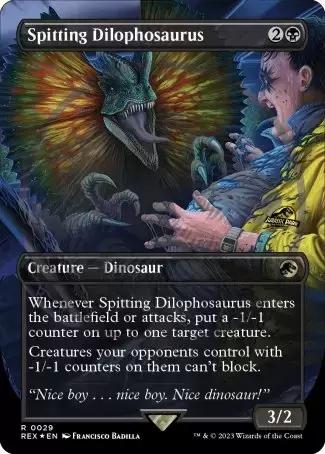 Jurassic World - Dilophosaure cracheur