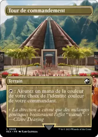 Jurassic World - Tour de commandement
