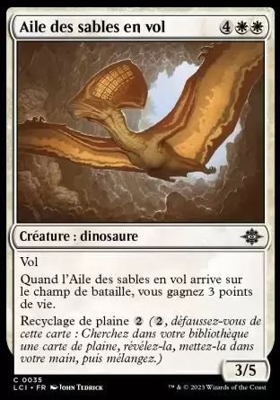 Les Cavernes oubliées d\'Ixalan - Aile des sables en vol