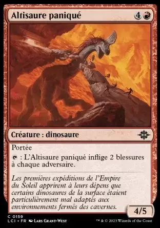 Les Cavernes oubliées d\'Ixalan - Altisaure paniqué