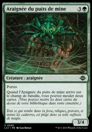 Les Cavernes oubliées d\'Ixalan - Araignée du puits de mine