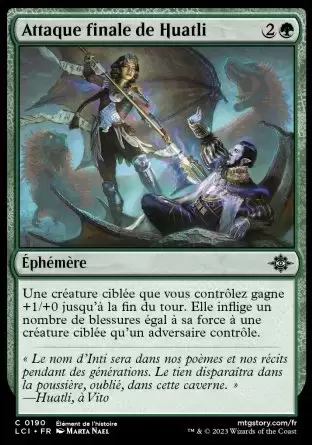Les Cavernes oubliées d\'Ixalan - Attaque finale de Huatli