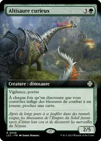 Les Cavernes oubliées d\'Ixalan - Commander Deck - Altisaure curieux
