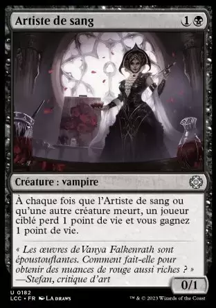 Les Cavernes oubliées d\'Ixalan - Commander Deck - Artiste de sang