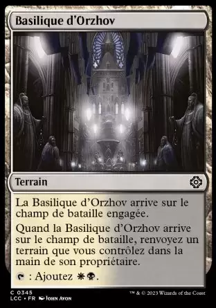 Les Cavernes oubliées d\'Ixalan - Commander Deck - Basilique d\'Orzhov