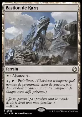 Les Cavernes oubliées d\'Ixalan - Commander Deck - Bastion de Karn