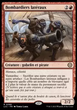 Les Cavernes oubliées d\'Ixalan - Commander Deck - Bombardiers latéraux