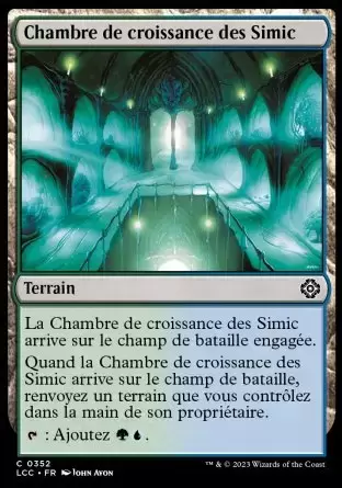 Les Cavernes oubliées d\'Ixalan - Commander Deck - Chambre de croissance des Simic