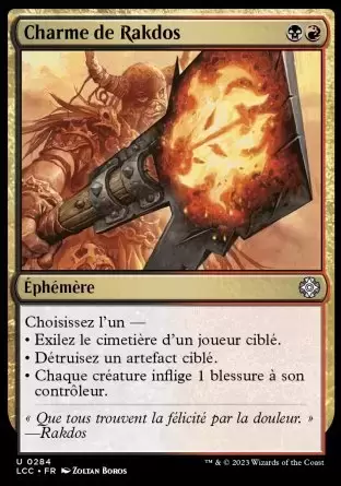 Les Cavernes oubliées d\'Ixalan - Commander Deck - Charme de Rakdos