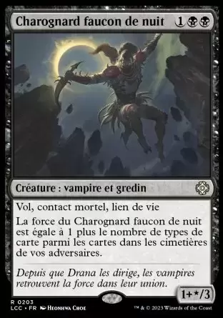 Les Cavernes oubliées d\'Ixalan - Commander Deck - Charognard faucon de nuit