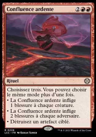 Les Cavernes oubliées d\'Ixalan - Commander Deck - Confluence ardente