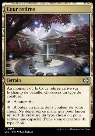 Les Cavernes oubliées d\'Ixalan - Commander Deck - Cour retirée