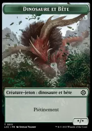 Les Cavernes oubliées d\'Ixalan - Commander Deck - Dinosaure et Bête