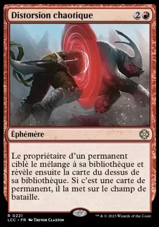 Les Cavernes oubliées d\'Ixalan - Commander Deck - Distorsion chaotique