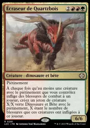 Les Cavernes oubliées d\'Ixalan - Commander Deck - Écraseur de Quartzbois