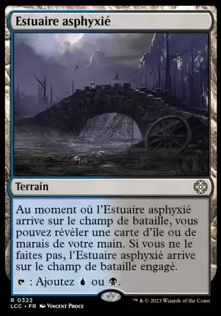 Les Cavernes oubliées d\'Ixalan - Commander Deck - Estuaire asphyxié