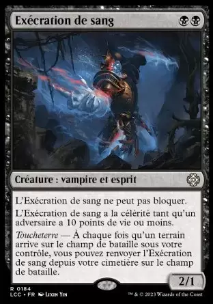 Les Cavernes oubliées d\'Ixalan - Commander Deck - Exécration de sang