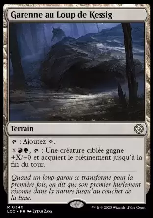 Les Cavernes oubliées d\'Ixalan - Commander Deck - Garenne au Loup de Kessig