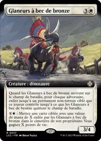 Les Cavernes oubliées d\'Ixalan - Commander Deck - Glaneurs à bec de bronze