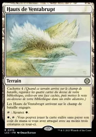 Les Cavernes oubliées d\'Ixalan - Commander Deck - Hauts de Ventabrupt