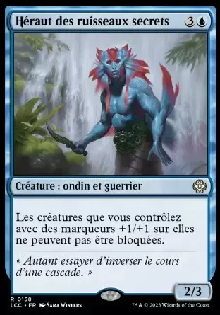Les Cavernes oubliées d\'Ixalan - Commander Deck - Héraut des ruisseaux secrets