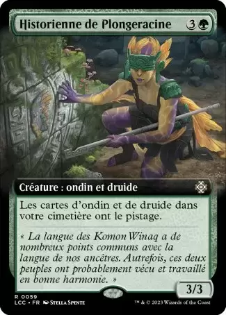 Les Cavernes oubliées d\'Ixalan - Commander Deck - Historienne de Plongeracine