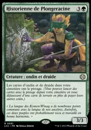 Les Cavernes oubliées d\'Ixalan - Commander Deck - Historienne de Plongeracine