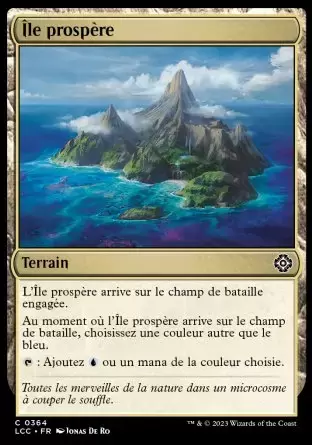 Les Cavernes oubliées d\'Ixalan - Commander Deck - Île prospère