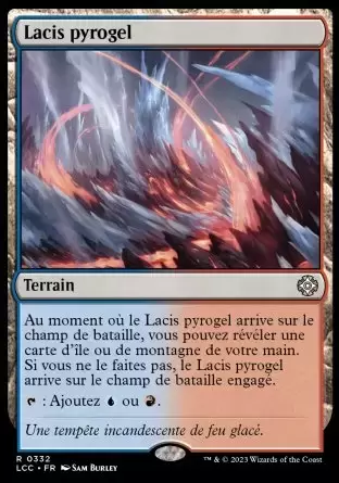 Les Cavernes oubliées d\'Ixalan - Commander Deck - Lacis pyrogel