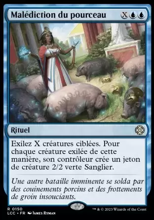 Les Cavernes oubliées d\'Ixalan - Commander Deck - Malédiction du pourceau