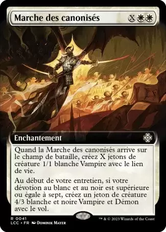 Les Cavernes oubliées d\'Ixalan - Commander Deck - Marche des canonisés