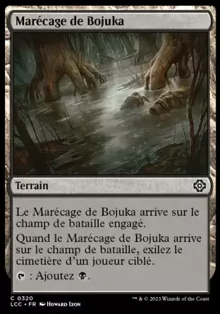Les Cavernes oubliées d\'Ixalan - Commander Deck - Marécage de Bojuka