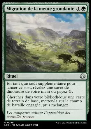 Les Cavernes oubliées d\'Ixalan - Commander Deck - Migration de la meute grondante