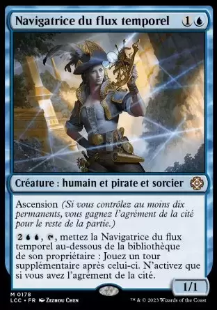 Les Cavernes oubliées d\'Ixalan - Commander Deck - Navigatrice du flux temporel
