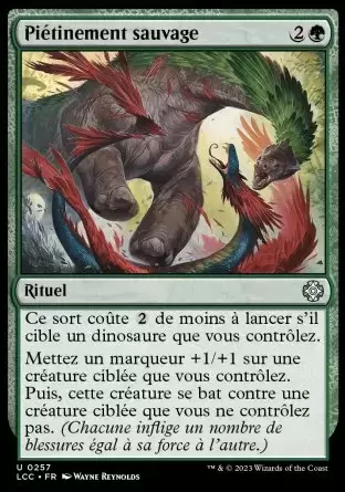 Les Cavernes oubliées d\'Ixalan - Commander Deck - Piétinement sauvage